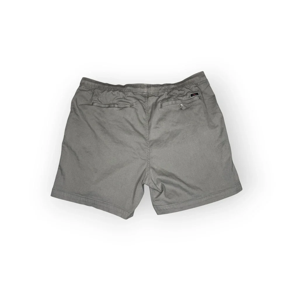 Faherty Brand All Day Shorts Grey Organic Cotton Linen Blend XXL 6in Inseam